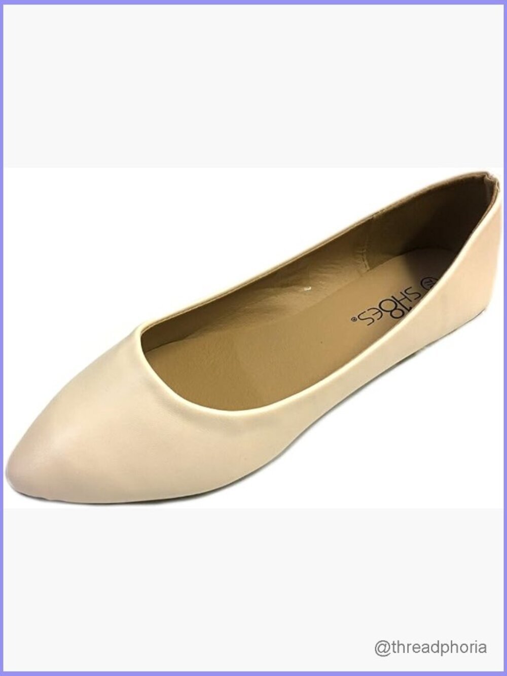 Womens Faux Suede Rhinestone Ballet Flats Shoes Size 18
